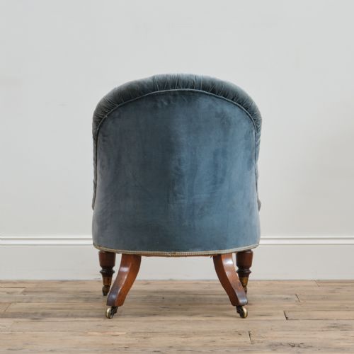 19TH CENTURY SLIPPER CHAIR IN THE MANNER OF GILLOWS - ADDITIONAL PHOTO 5