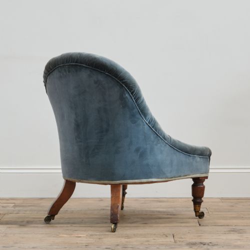 19TH CENTURY SLIPPER CHAIR IN THE MANNER OF GILLOWS - ADDITIONAL PHOTO 6