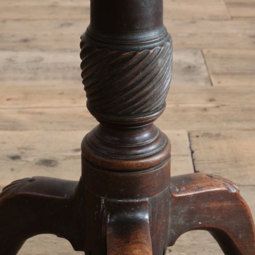GEORGE III MAHOGANY TILT TOP TABLE - ADDITIONAL PHOTO 4