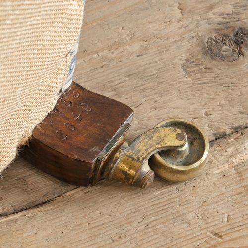 EARLY HOWARD AND SONS OPEN ARMCHAIR - ADDITIONAL PHOTO 10