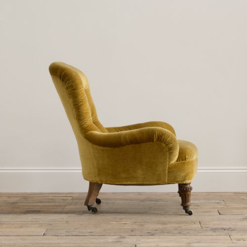 19TH CENTURY GILLOWS IRON BACK ARMCHAIR - ADDITIONAL PHOTO 1