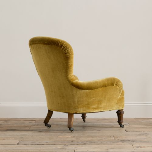 19TH CENTURY GILLOWS IRON BACK ARMCHAIR - ADDITIONAL PHOTO 5