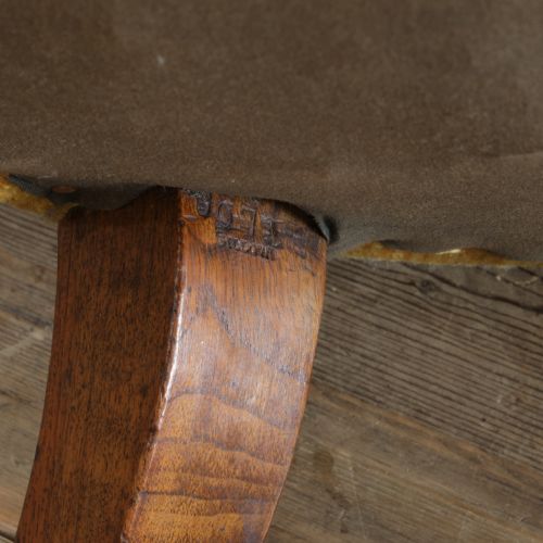 19TH CENTURY GILLOWS IRON BACK ARMCHAIR - ADDITIONAL PHOTO 7