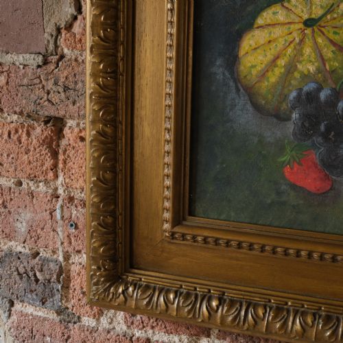 EARLY 20TH CENTURY STILL LIFE OIL ON CANVAS - ADDITIONAL PHOTO 2