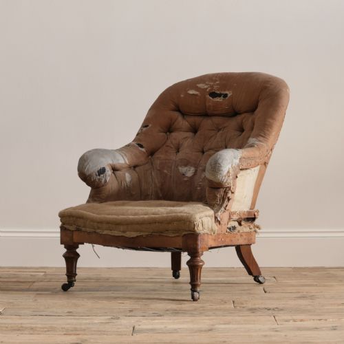 19TH CENTURY COUNTRY HOUSE ARMCHAIR ATTR' TO GILLOWS - ADDITIONAL PHOTO 7