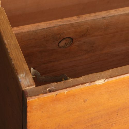 19TH CENTURY PINE PLAN BOX - ADDITIONAL PHOTO 8