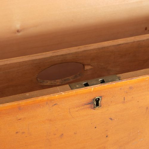 19TH CENTURY PINE PLAN BOX - ADDITIONAL PHOTO 9