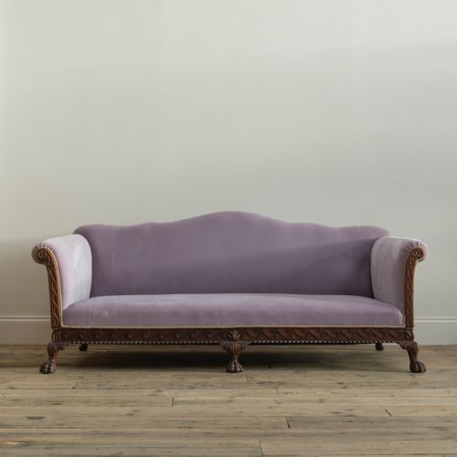 EARLY 20TH CENTURY DEEP SEATED COUNTRY HOUSE SOFA - ADDITIONAL PHOTO 1