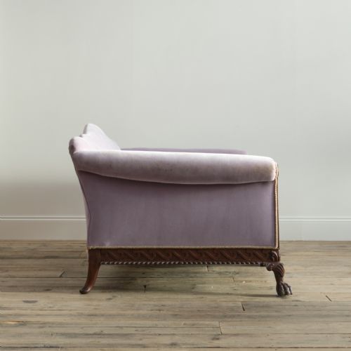 EARLY 20TH CENTURY DEEP SEATED COUNTRY HOUSE SOFA - ADDITIONAL PHOTO 3