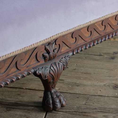 EARLY 20TH CENTURY DEEP SEATED COUNTRY HOUSE SOFA - ADDITIONAL PHOTO 7