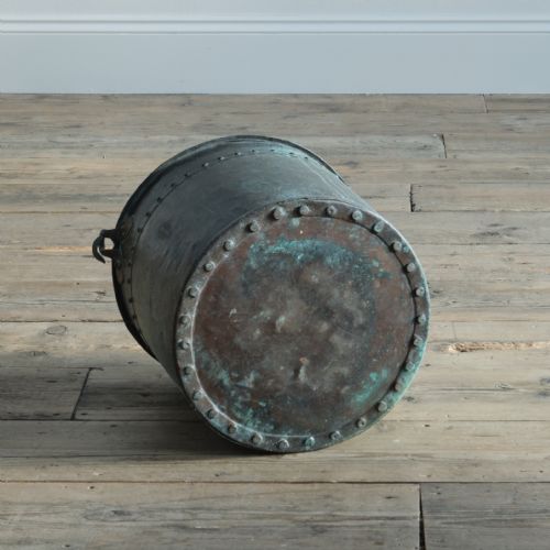 19TH CENTURY RIVETED COPPER BUCKET - ADDITIONAL PHOTO 7