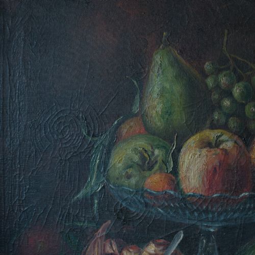 STILL LIFE OIL ON CANVAS - ADDITIONAL PHOTO 1
