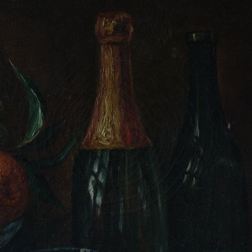 STILL LIFE OIL ON CANVAS - ADDITIONAL PHOTO 5