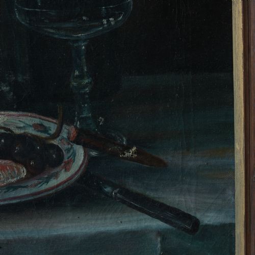 STILL LIFE OIL ON CANVAS - ADDITIONAL PHOTO 8