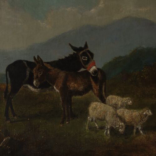 19TH CENTURY OIL ON CANVAS - ADDITIONAL PHOTO 1