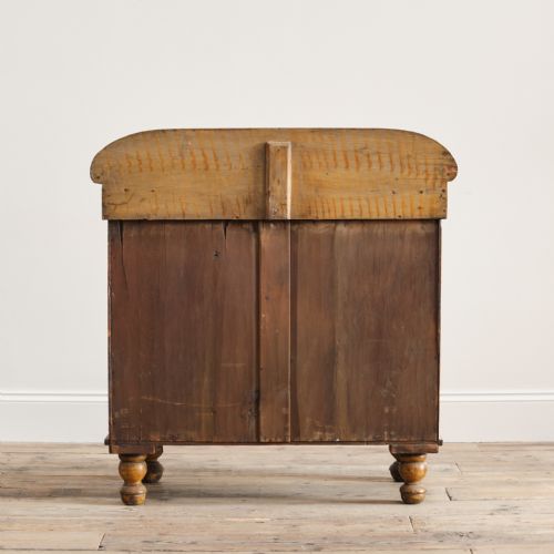 19TH CENTURY PINE WASHSTAND CHEST OF DRAWERS IN ORIGINAL PAINT - ADDITIONAL PHOTO 3