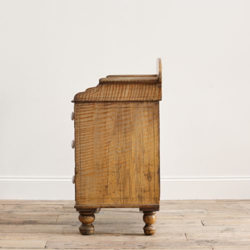 19TH CENTURY PINE WASHSTAND CHEST OF DRAWERS IN ORIGINAL PAINT - ADDITIONAL PHOTO 4