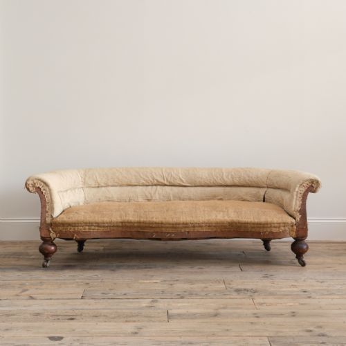19th century country house sofa - CATEGORY: ANTIQUE SOFAS - DATED 1860