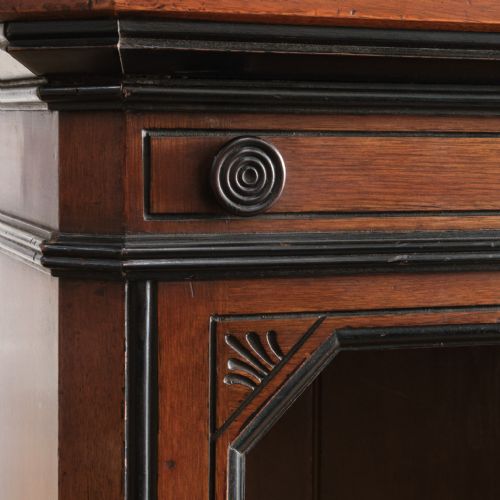 AESTHETIC MOVEMENT OPEN BOOKCASE - ADDITIONAL PHOTO 6