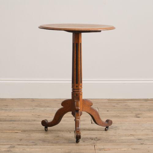 aesthetic movement side table - CATEGORY: ANTIQUE TABLES - DATED 19TH CENTURY