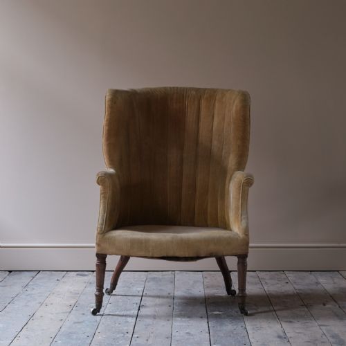 GEORGIAN BARREL BACK ARMCHAIR - ADDITIONAL PHOTO 1