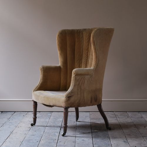 GEORGIAN BARREL BACK ARMCHAIR - ADDITIONAL PHOTO 2