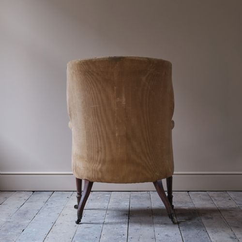 GEORGIAN BARREL BACK ARMCHAIR - ADDITIONAL PHOTO 5