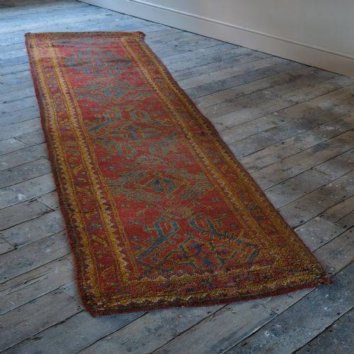 4 meter country house ushak carpet c1900 - CATEGORY: ANTIQUE RUGS - DATED 1910