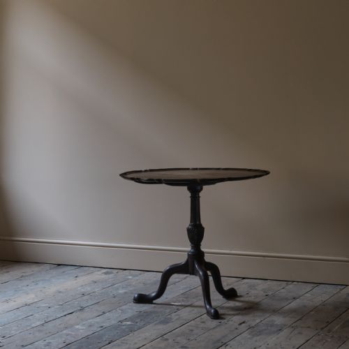 GEORGE III PIE CRUST TILT TOP TRIPOD TABLE - ADDITIONAL PHOTO 4