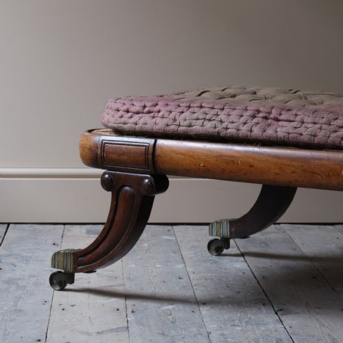 MID 19TH CENTURY COUNTRY HOUSE CHAISE LOUNGE - ADDITIONAL PHOTO 5