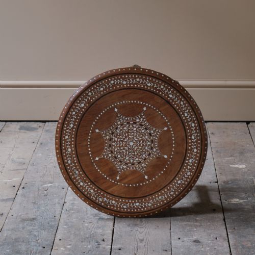 EARLY 20TH CENTURY ANGLO INDIAN HOSHIARPUR SIDE TABLE - ADDITIONAL PHOTO 2