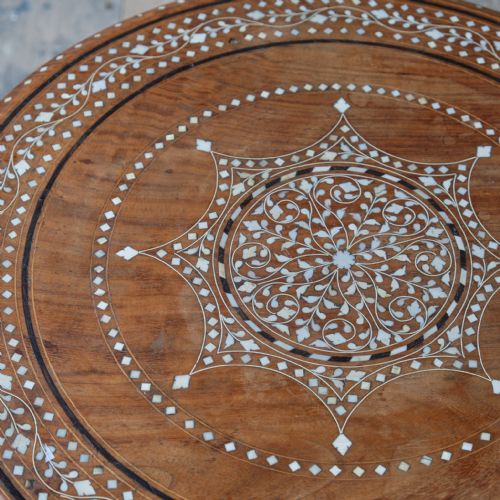 EARLY 20TH CENTURY ANGLO INDIAN HOSHIARPUR SIDE TABLE - ADDITIONAL PHOTO 6