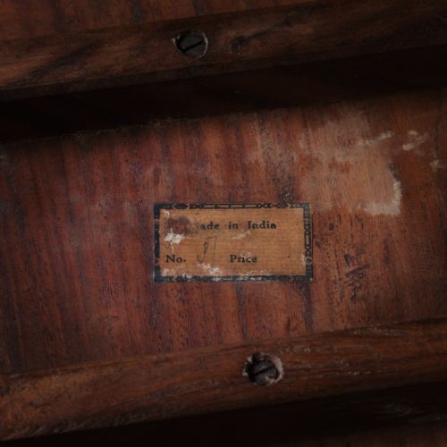 EARLY 20TH CENTURY ANGLO INDIAN HOSHIARPUR SIDE TABLE - ADDITIONAL PHOTO 7
