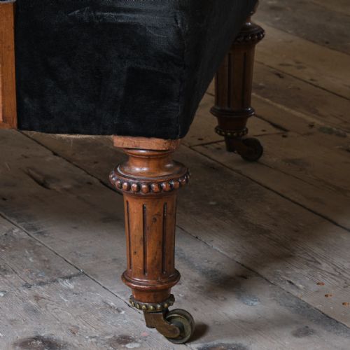 19TH CENTURY GILLOWS ARMCHAIR IN COLEFAX AND FOWLER - ADDITIONAL PHOTO 11