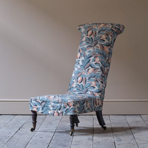 EARLY 19TH CENTURY WILLIAM IV PRIEDIEU PRAYER CHAIR - ADDITIONAL PHOTO 1