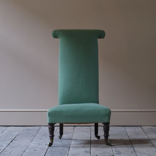 EARLY 19TH CENTURY WILLIAM IV PRIEDIEU PRAYER CHAIR - ADDITIONAL PHOTO 4