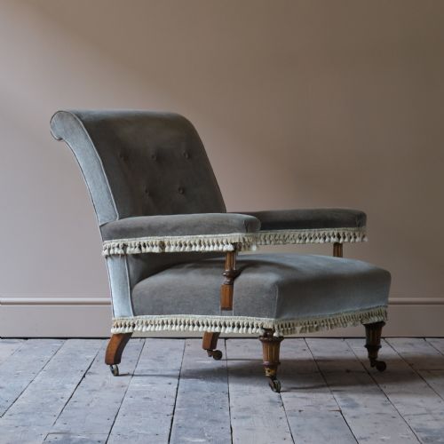 MID 19TH CENTURY GILLOWS OPEN ARMCHAIR - ADDITIONAL PHOTO 2