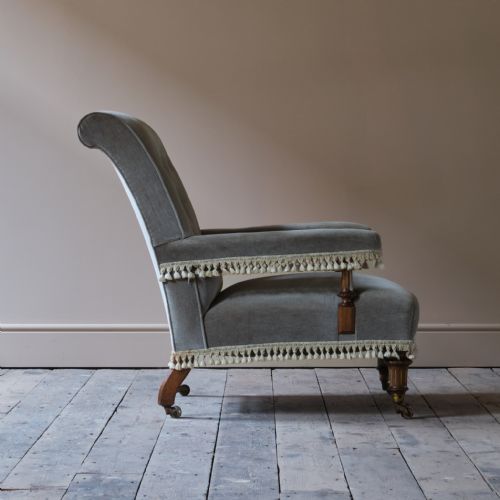 MID 19TH CENTURY GILLOWS OPEN ARMCHAIR - ADDITIONAL PHOTO 3
