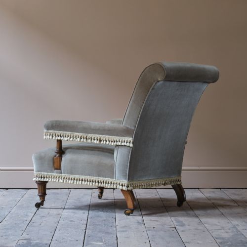 MID 19TH CENTURY GILLOWS OPEN ARMCHAIR - ADDITIONAL PHOTO 5