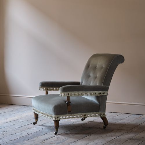 MID 19TH CENTURY GILLOWS OPEN ARMCHAIR - ADDITIONAL PHOTO 9