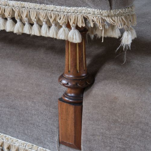 MID 19TH CENTURY GILLOWS OPEN ARMCHAIR - ADDITIONAL PHOTO 14