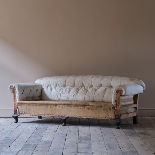 EARLY 20TH CENTURY COUNTRY HOUSE SOFA - ADDITIONAL PHOTO 1