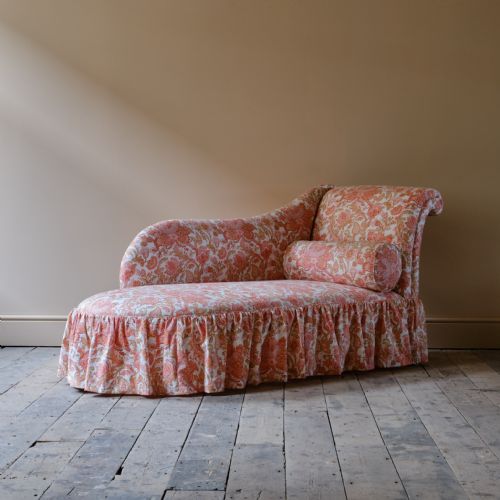 EARLY HINDLEY SONS CHAISE LONGUE C1845 - ADDITIONAL PHOTO 2