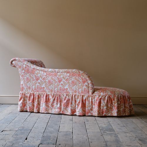 EARLY HINDLEY SONS CHAISE LONGUE C1845 - ADDITIONAL PHOTO 3