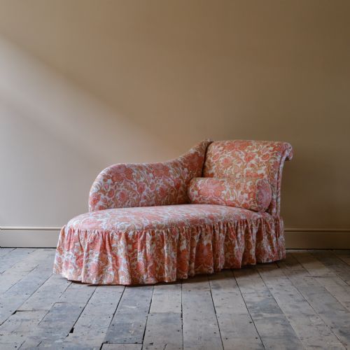 EARLY HINDLEY SONS CHAISE LONGUE C1845 - ADDITIONAL PHOTO 9