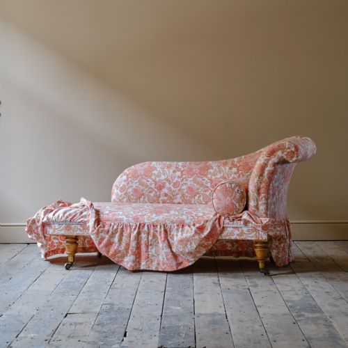 EARLY HINDLEY SONS CHAISE LONGUE C1845 - ADDITIONAL PHOTO 17