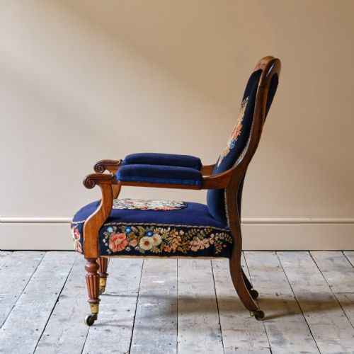 EARLY 19TH CENTURY ROSEWOOD ARMCHAIR ATTR' GILLOWS - ADDITIONAL PHOTO 7