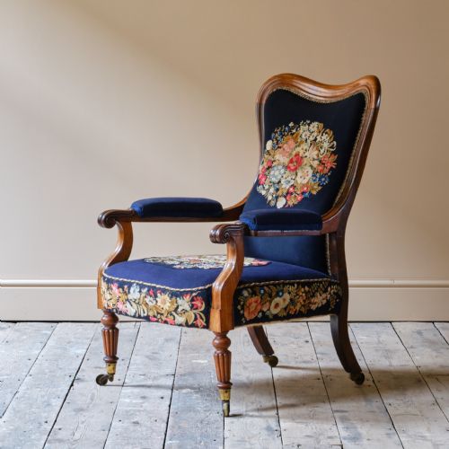 EARLY 19TH CENTURY ROSEWOOD ARMCHAIR ATTR' GILLOWS - ADDITIONAL PHOTO 8