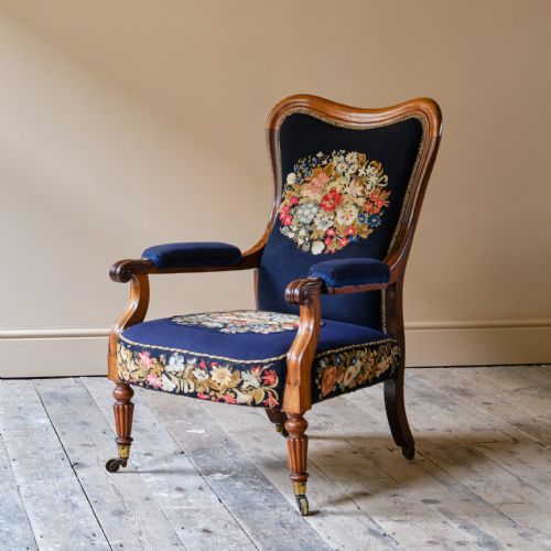 EARLY 19TH CENTURY ROSEWOOD ARMCHAIR ATTR' GILLOWS - ADDITIONAL PHOTO 9