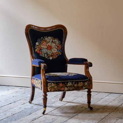 EARLY 19TH CENTURY ROSEWOOD ARMCHAIR ATTR' GILLOWS - ADDITIONAL PHOTO 10